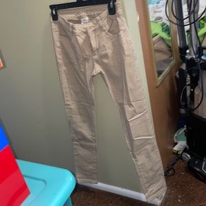 Tan jeans